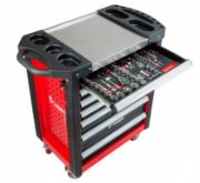 7-Drawer Stainless Steel Tool Cabinet