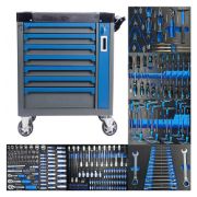 258-Piece Heavy-Duty Tool Chest with 7 Drawers