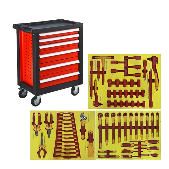 71-Piece 1000V Insulated Tool Kit for New Energy Vehicles