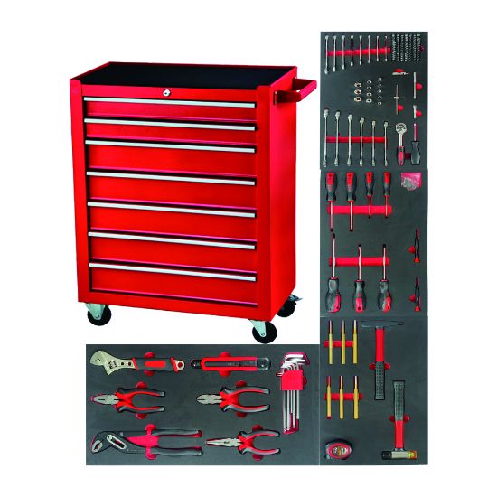 7-Drawer Tool Cabinet + 188-Piece Repair Tool Set