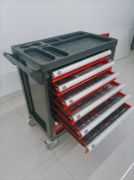 7-Drawer Tool Cabinet + 420-Piece Industrial Mechanic Tool Set