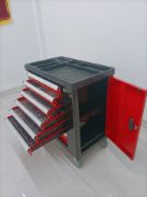 7-Drawer Tool Cabinet + 420-Piece Industrial Mechanic Tool Set