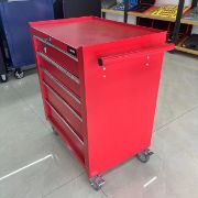 5-Drawer Tool Cabinet + 201-Piece CR-V Mechanic Tool Set