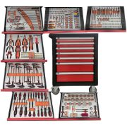 7-Drawer Tool Cabinet + 322-Piece Heavy-Duty Mechanic Tool Kit