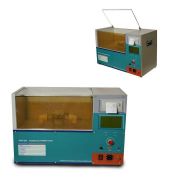 Precision dielectric tester for transformer oils and insulating fluids