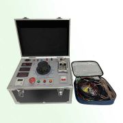 Portable high-voltage cable withstand tester for AC/DC insulation testing