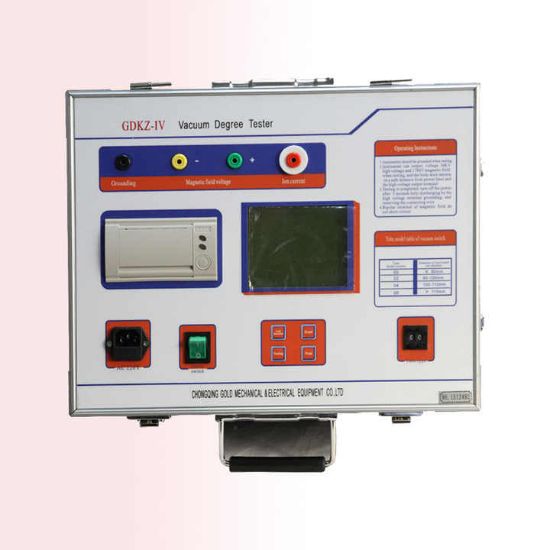 Portable diagnostic tool for vacuum interrupter integrity testing