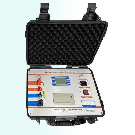 200 A micro‑ohmmeter for accurate loop/contact resistance diagnostics