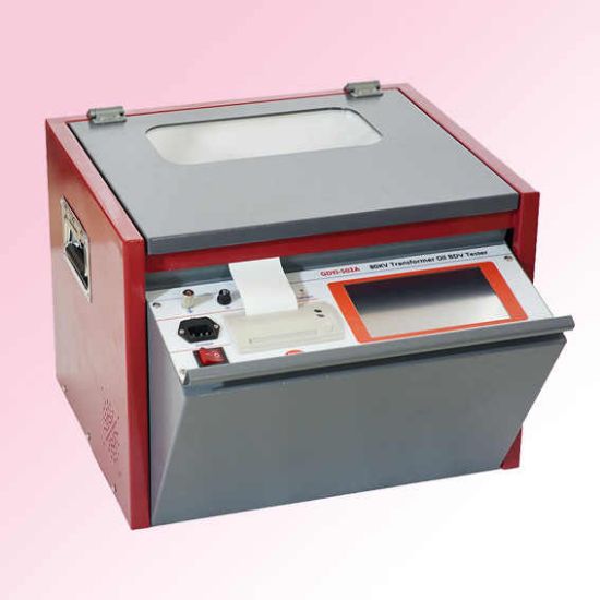 Precision transformer oil dielectric breakdown voltage tester
